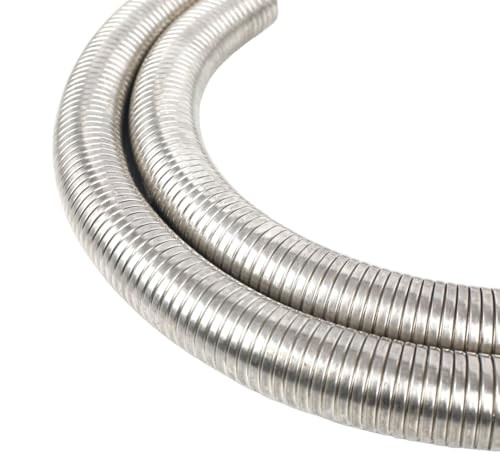 Universal stainless steel Exhaust Flex Pipe Flex Tube-72" 6 Feet 1.75“ X 72" - Bild 5 von 6