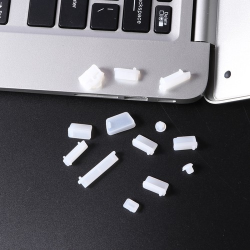 13 STÜCKE Silikon Staubstecker USB Port Feuchtigkeits Stecker Ladegerät Port - Photo 7 sur 12