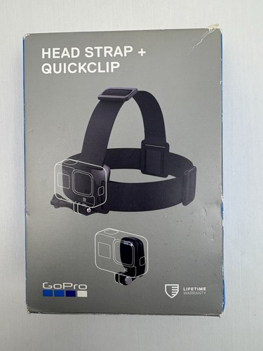 GoPro Head Strap Quickclip for All GoPro Hero Cameras, MAX New in open box - Picture 1 of 3