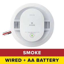 NEW Hardwired Interconnected Smoke Detector w/Photoelectric Sensor 21031482