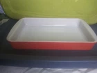 vintage PYREX pink flamingo  Baking Lasagna Baking Casserole 232 2 Qt