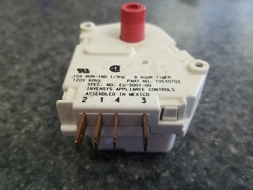 Whirlpool R0131577  Refrigerator Defrost Timer OEM   Whit Out The Screws. H10c - Picture 2 of 3
