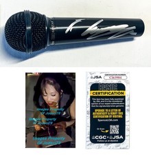 Rei Ami *Zoey* voice Signed KPOP Demon Hunters Microphone EXACT Proof JSA