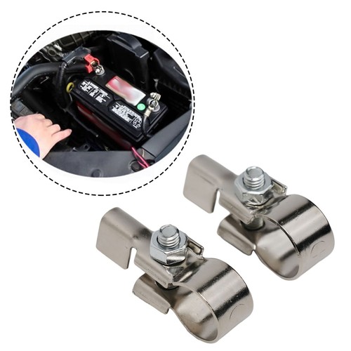 Car Battery Termina Car Accessories 2pcs Car Buses Terminal Clamp Connector - Picture 5 of 24