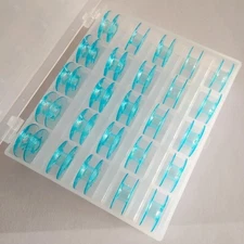 9033P Plastic Bobbins 25pcs/Box Compatible with PFAFF Sewing Machine 1469 147...