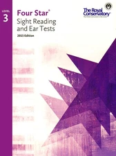 4S03 - Royal Conservatory Four Star Sight Reading and Ear Tests Level 3 Book...