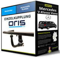 Abnehmbare AnhäNgerkupplung für Mercedes V-Klasse Viano 10- Typ W639 Oris NEU
