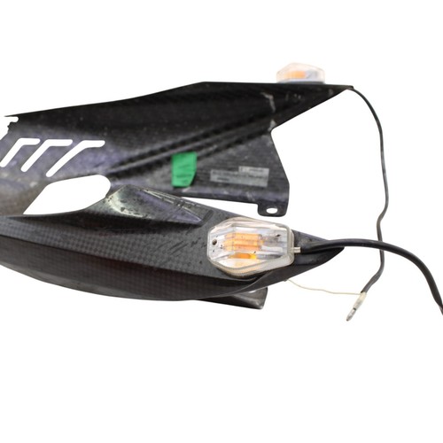 2009 - 2012 TRIUMPH DAYTONA 675R 675 EXHAUST COVER REAR FAIRING LIGHTS *DAMAGED* - Picture 9 of 10