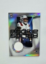 2025 Topps Chrome NFL Rookie Relics Player Worn Patch Treveyon Henderson #RR-TH