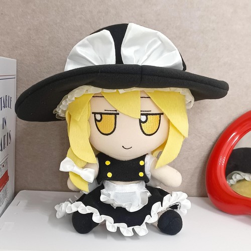 Touhou Project Fumo Fumo Kirisame Marisa 20 cm Muñeco de Peluche Juguete Regalo Anime Peluche - Imagen 1 de 8
