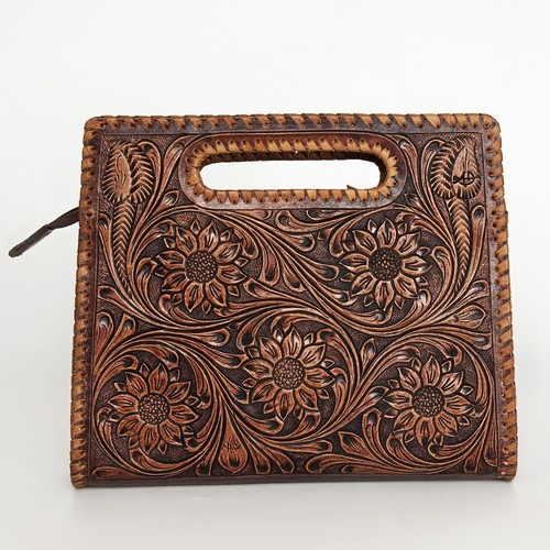 Bolso sin asas AD American Darling de cuero genuino para mujer Western - Imagen 7 de 8