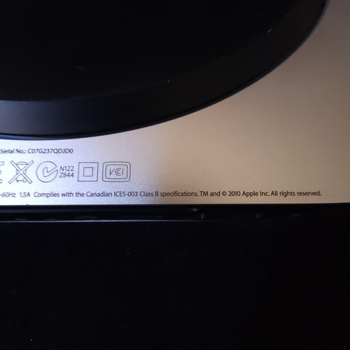 Apple Desktop Mac Mini 2010 Core 2 Duo A1347 w/ Box - FOR PARTS OR REPAIR - Picture 12 of 12