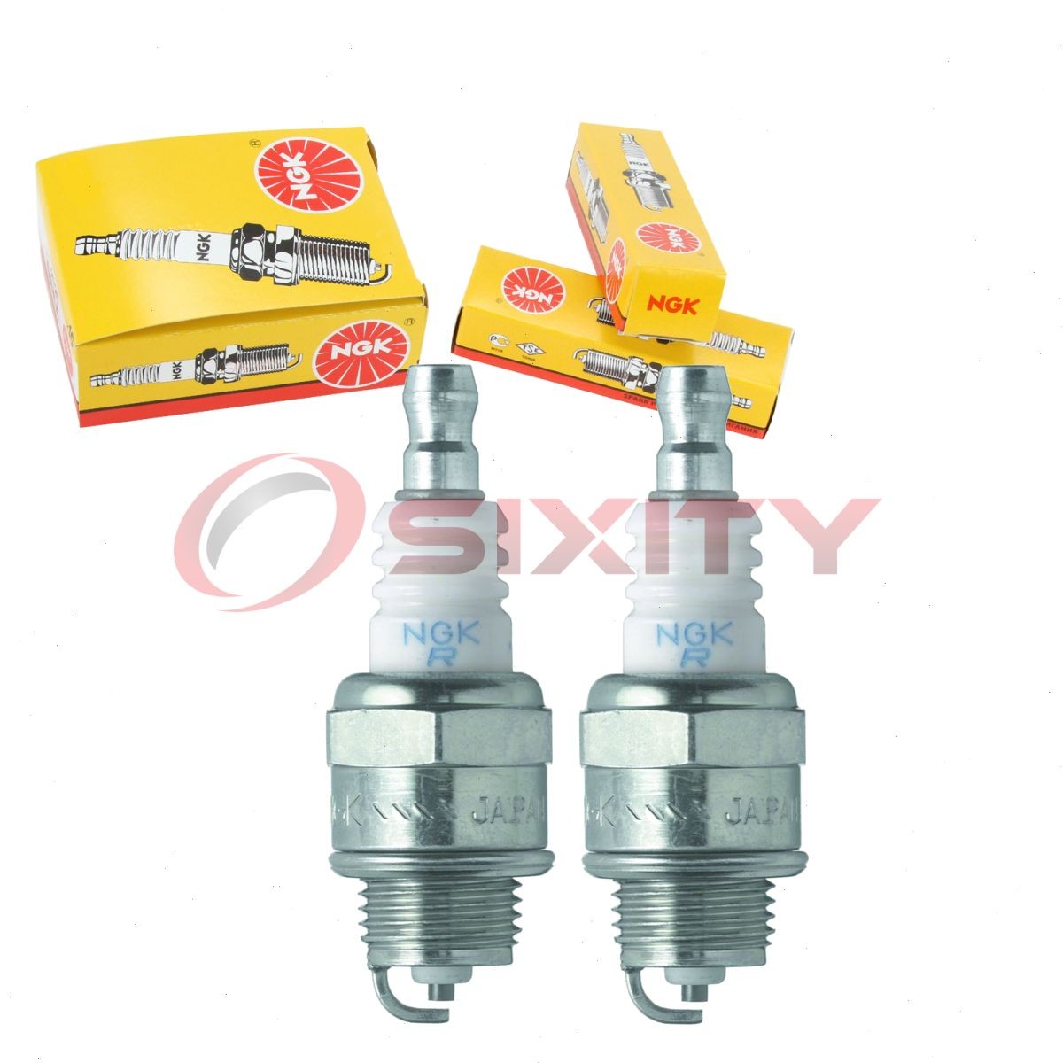 2 pc NGK 6761 BPMR7A BLYB Standard Spark Plugs for WRS5F W22MPR-U TY26705 vs