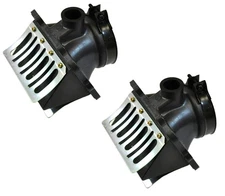 2 SPI Carb Flange Intake Boot Reed For SkiDoo 00-04 700 800 MXZ Summit 420867873