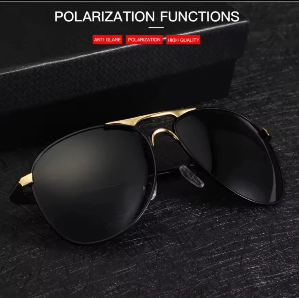 Lunette De Soleil Pour Homme Polarisées UV 400 Mercedes - Photo 2/4