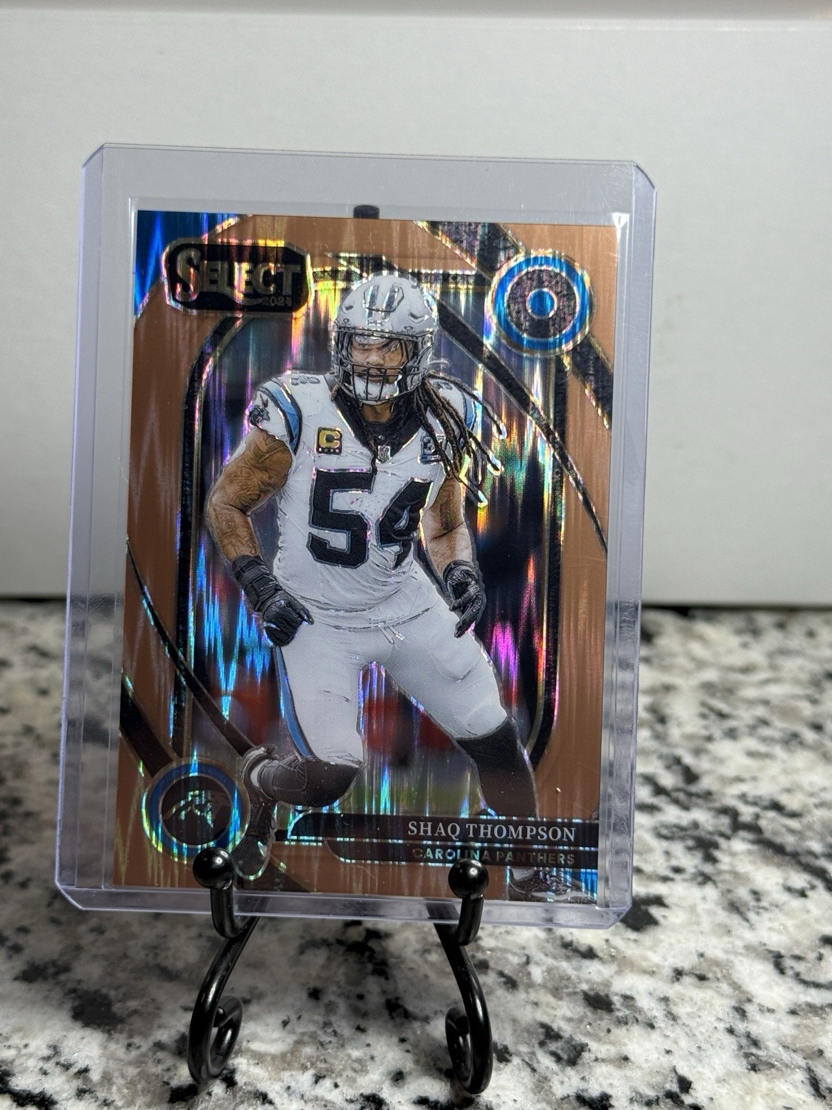 2024 Panini Select - Club Level Shaq Thompson #293 Copper Shock Prizm /299