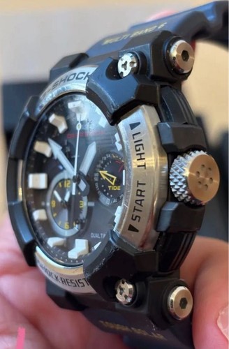 USED CASIO G-SHOCK MASTER OF G Frogman GWF-A1000-1A2JF 53 mm Carbon Watch Japan - Picture 6 of 12