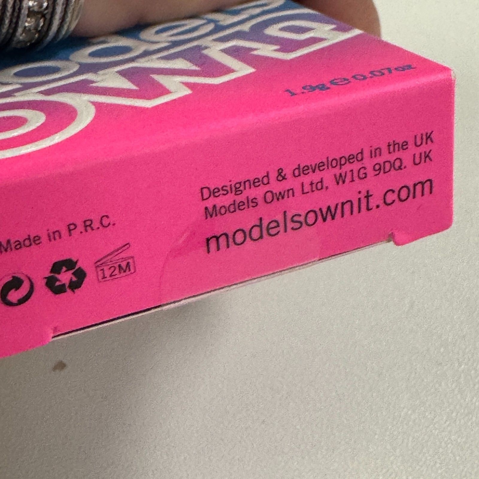 Models Own Myshadow Powder Eye Shadow Intense Color Black Out Matte 03 .07oz