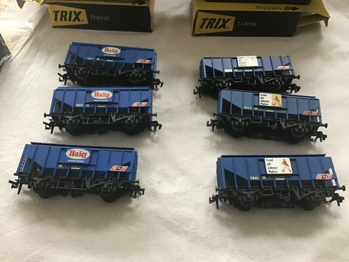 TRIX SPUR OO RESTPOSTEN 6x SCHÜTTGUTSCHÜTTGUTWAGEN - VERPACKT - LESEN! - Bild 3 von 5