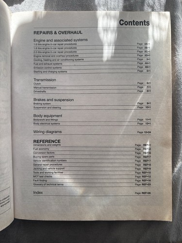 Ford Focus Diesel (05 - 11) 54 to 61 Haynes Repair Manual (Hardback) 4807 NEW - Picture 3 of 4