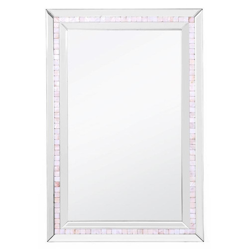 Camden Isle Mosaik Fliesenrahmen Wandspiegel mit abgeschrägtem Spiegelglas - Bild 1 von 5