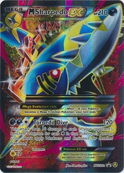M Sharpedo EX XY200a Alternate Art Holo Promo