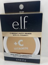 e.l.f. C-Brightening Putty Primer Makeup With 2% Vitamin C NIB