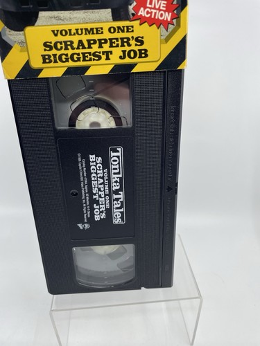 Vntg 1996 Tonka Tales VHS Scrapper’s Biggest Job Live Action Recycle Dump Truck  - Bild 4 von 5
