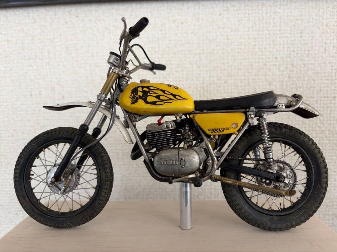 Yamaha ENDURO DT250 改造　完成品 Yamaha Enduro Dt250 Custom Built Motorcycle Model Kit Japanese