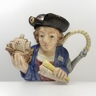 Fitz & Floyd Teapot Christopher Columbus #4271 /7500 Collectors Series Vtg