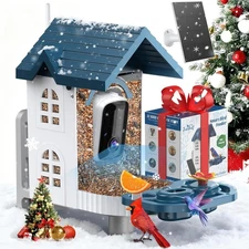 Bird Buddy Smart Bird Feeder With Camera Solar Powered Solar- New