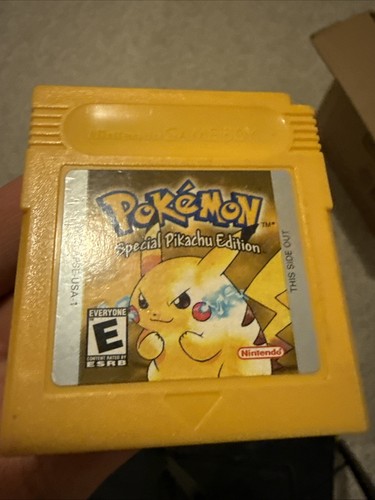 Pokemon Yellow Version (Game Boy) Authentic Tested Video Game Good Battery Saves - Bild 5 von 17