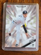 2022 BBM Icons Roki Sasaki Rough Diamond #22 NPB Chiba Lotte Marines MLB Dodgers
