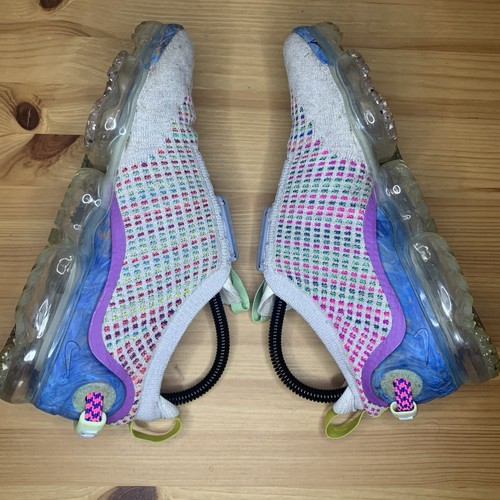 Nike Air VaporMax 2020 Pure Platinum Multicolour Trainers Size 5.5 UK CJ4069-003 - Picture 4 of 7