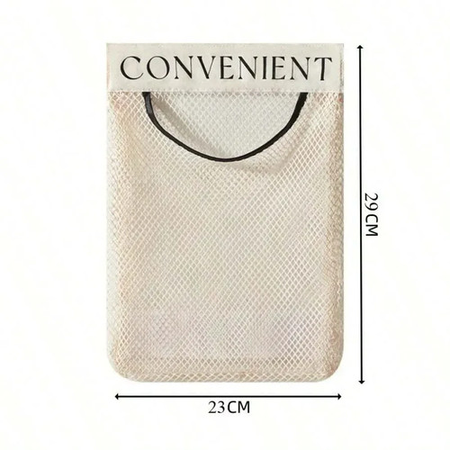 Müllbeutel Halter Spender Klebend Wandhalterung Netz Praktische Aufbewahrung Organizer - Bild 6 von 7