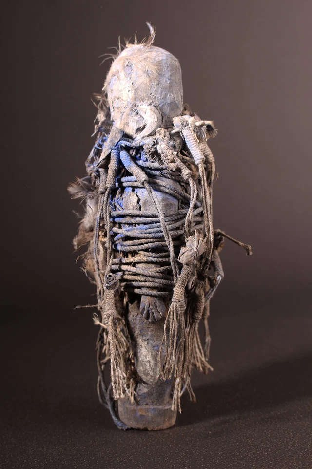 13985 # Ewe Fetisch Figur Fon Voodo Vudun Togo - Bild 3 von 4