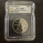 1976-2026 Semiquincentennial 50C ICG MS65