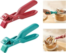 Hot Bowl Gripper Anti-Scalding Hot Plate Tongs Bowl Clips Kitchen Gadget Tools