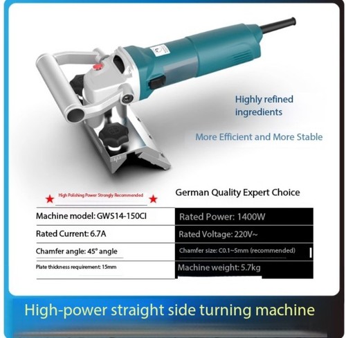 Portable Straight Edge Chamfering Machine Handheld 45-degree Chamfering Machine - Picture 19 of 19