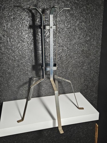 Vintage Wrought Steel French? Bistro Table Stand / Plant Stand Great Form! - Picture 4 of 18