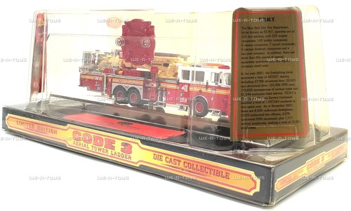 Code 3 Aerialscope Fire Department of New York 2002 Limited Edition #12736 - Picture 9 of 12