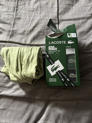 Lacoste Slim-fit T Shirt 3-pack
