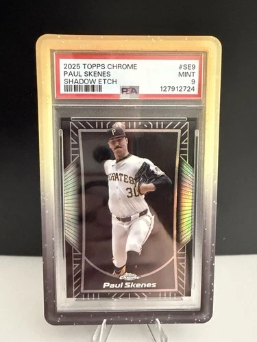 2025 Topps Chrome Paul Skenes Shadow Etch #SE9 PSA 9 MINT