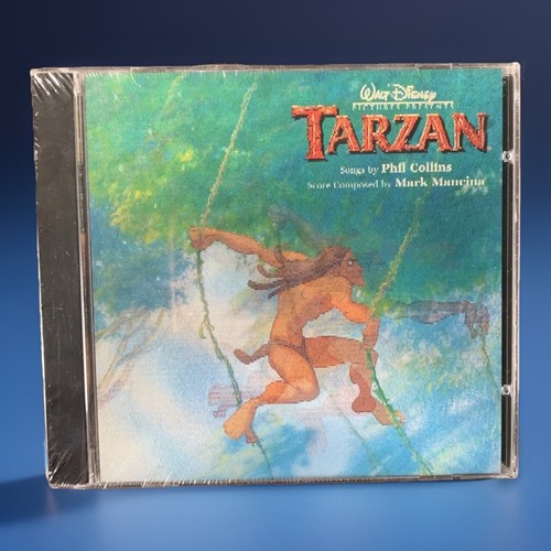 WALT DISNEY'S TARZAN PHIL COLLINS CD HOLOGRAM COVER SEALED Numbered 39201/50000 - Picture 2 of 5