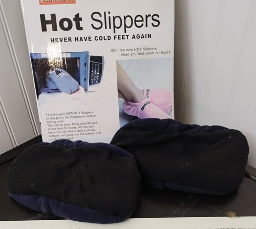 Hot Slippers, Blue, Size Medium, 800W - Picture 6 of 7