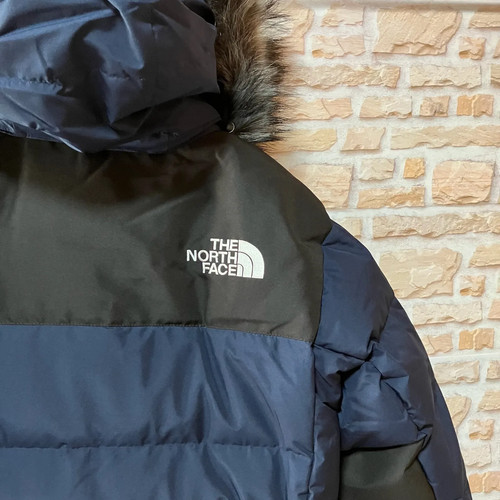 The North Face Windstopper Gore-Tex Down Coat Unisex Fur Hood Long Navy New - Picture 9 of 24
