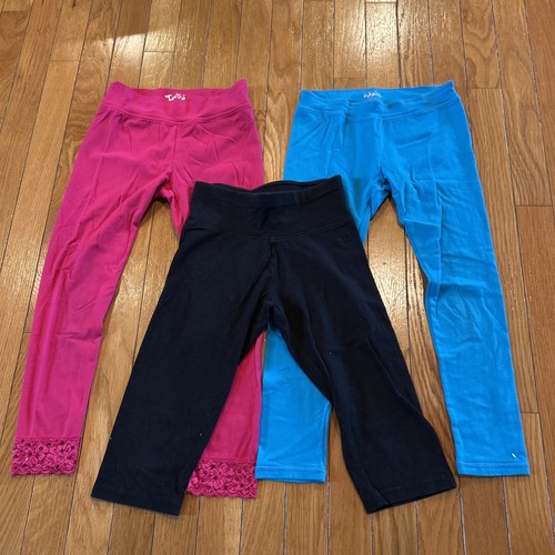 12 Pieces Justice Old Navy Full Length & Crop Leggings Jeans Size 8 Girls Black - Picture 2 of 16