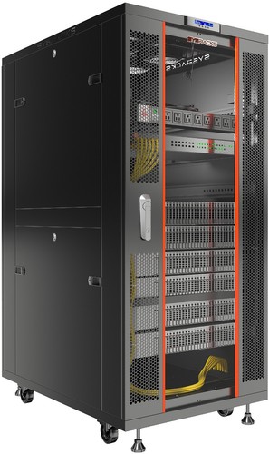 Server Rack 32U Enclosed 39-Inch Deep Cabinet Locking Networking Data Enclosure - Picture 6 of 12