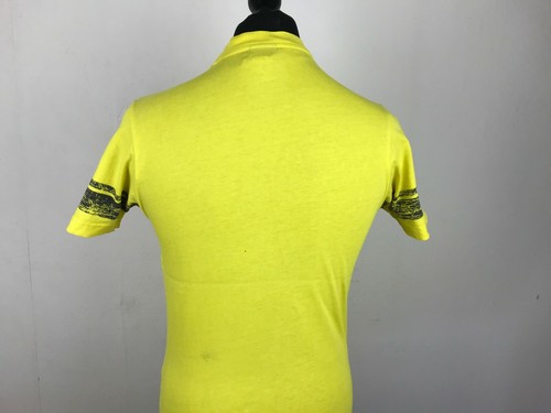 FC Barcelona 2008 NIKE Fan Football T-Shirt Men's Size S Yellow Cotton Jersey - Picture 7 of 12