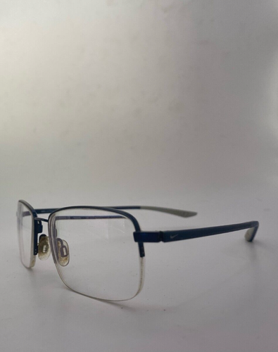 NIKE HALF RIM FLEXON BRIDGE MONTATURE SOLO OCCHIALI DA VISTA 4306 NERO 54-18-145 - Foto 6 di 7